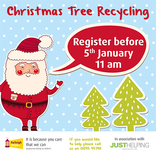 farleigh hospice christmas tree recycling