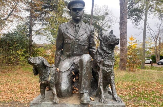 Oaklands, animals in service, k9 memorial