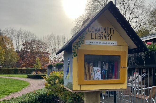 Community book box central park